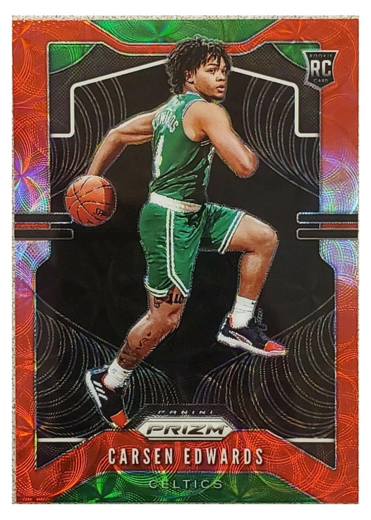 2019-20 Panini Prizm Base Set Carsen Edwards #276 card