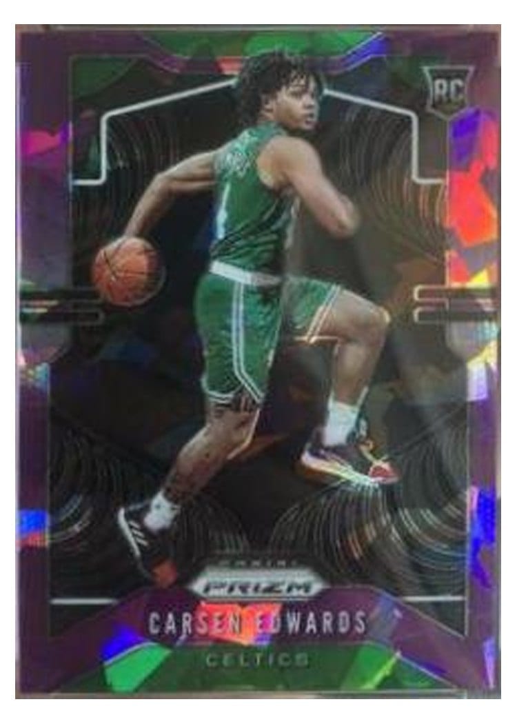 2019-20 Panini Prizm Base Set Carsen Edwards #276 card