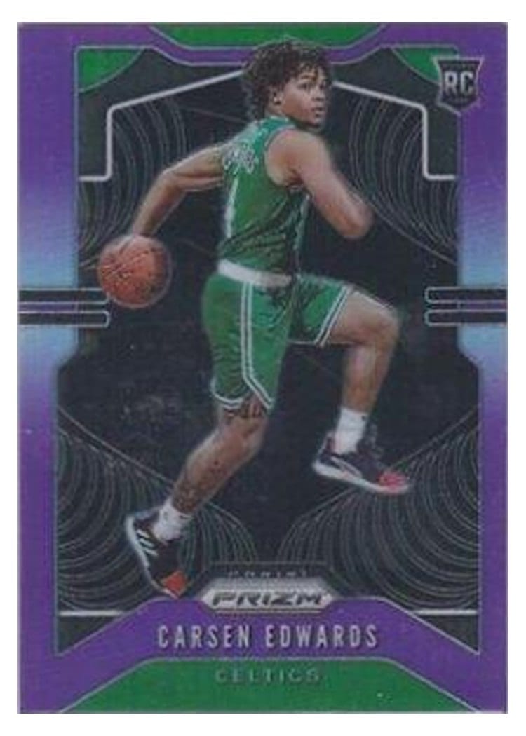 2019-20 Panini Prizm Base Set Carsen Edwards #276 card