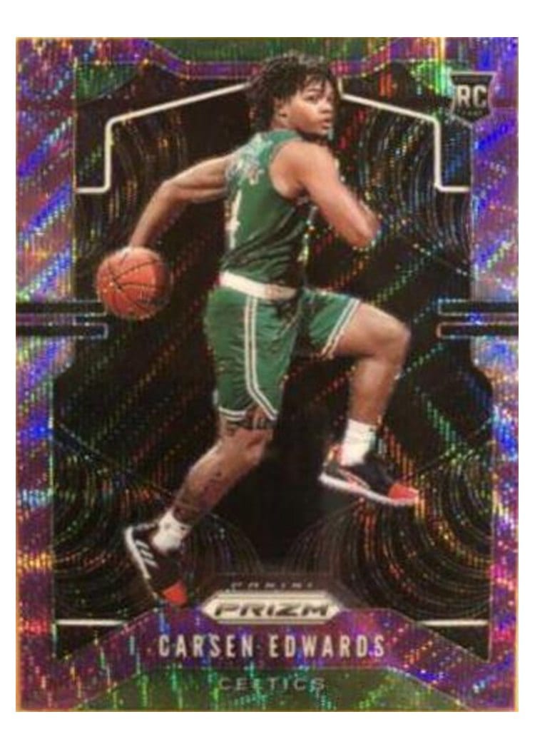 2019-20 Panini Prizm Base Set Carsen Edwards #276 card