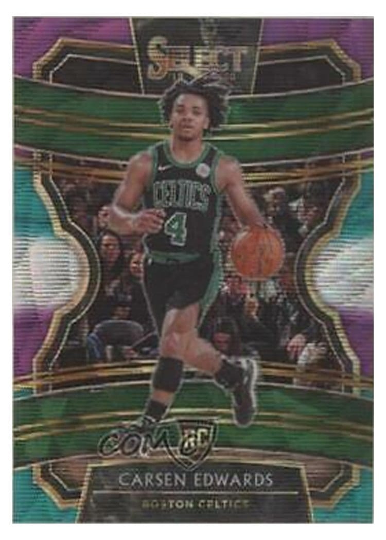2019-20 Panini Select Base Set Carsen Edwards #18 card