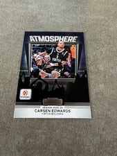 2025-26 Panini Contenders EuroLeague Atmosphere Carsen Edwards #15