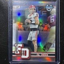 2024 Bowman University Best Field Day Set Carson Beck #FD-1 card