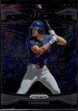 2025 Panini Prizm Fireworks Carson Benge #9