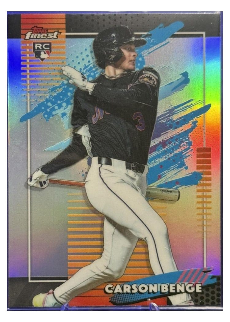 2026 Topps Finest Carson Benge #116 card