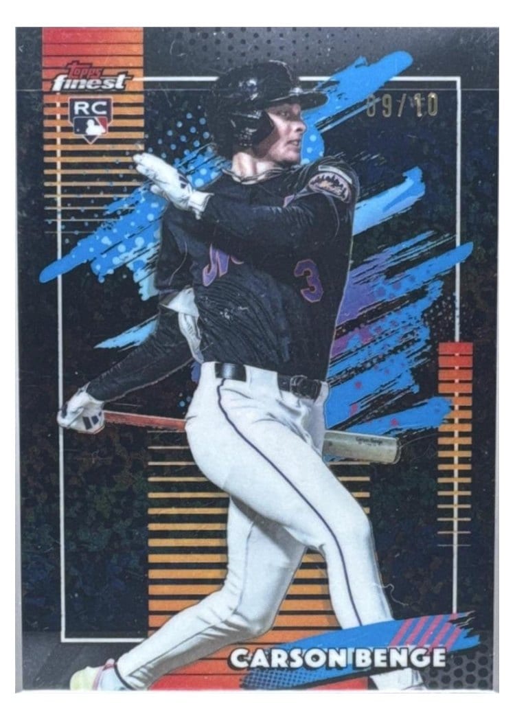 2026 Topps Finest Carson Benge #116 card
