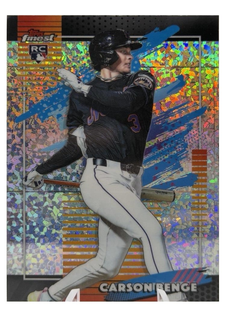 2026 Topps Finest Carson Benge #116 card