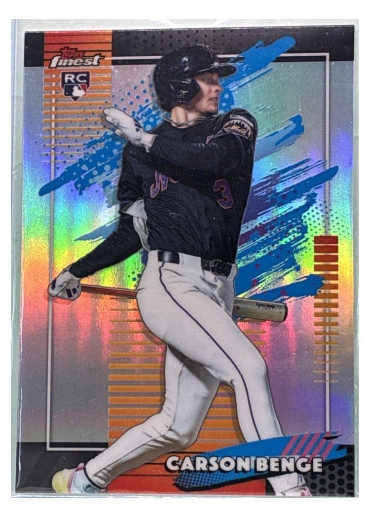 2026 Topps Finest Carson Benge #116 card