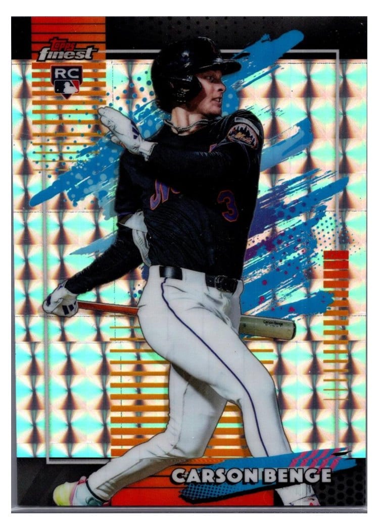 2026 Topps Finest Carson Benge #116 card