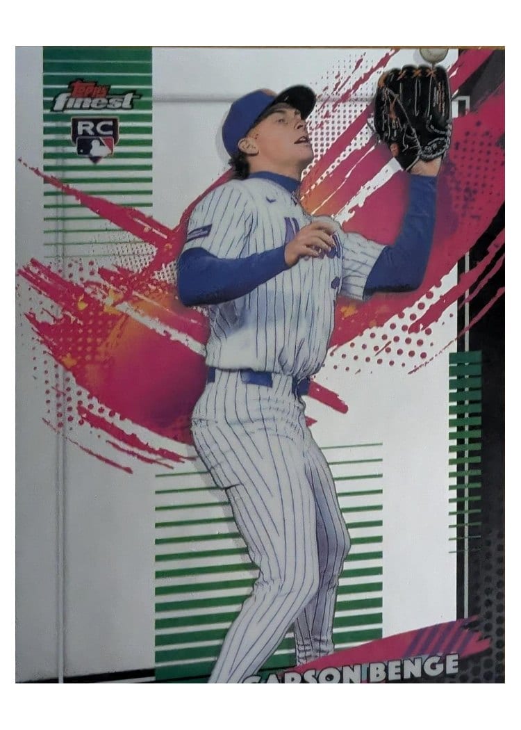 2026 Topps Finest Carson Benge #258 card