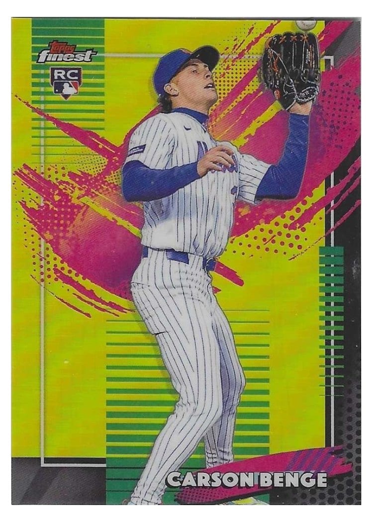 2026 Topps Finest Carson Benge #258 card