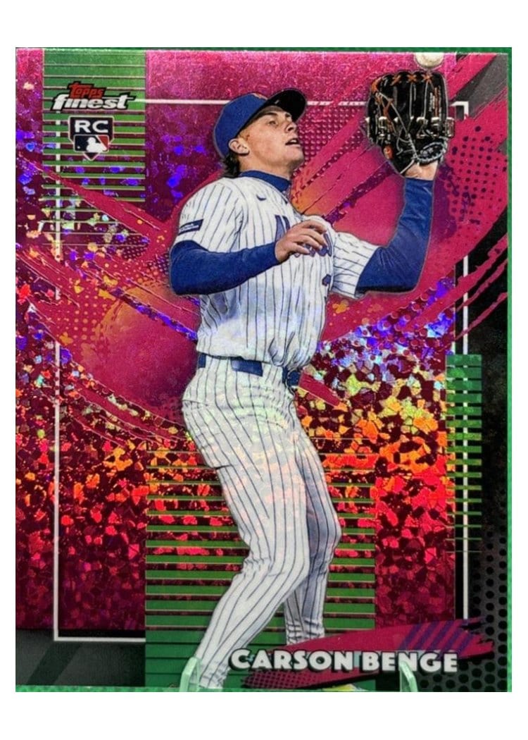 2026 Topps Finest Carson Benge #258 card