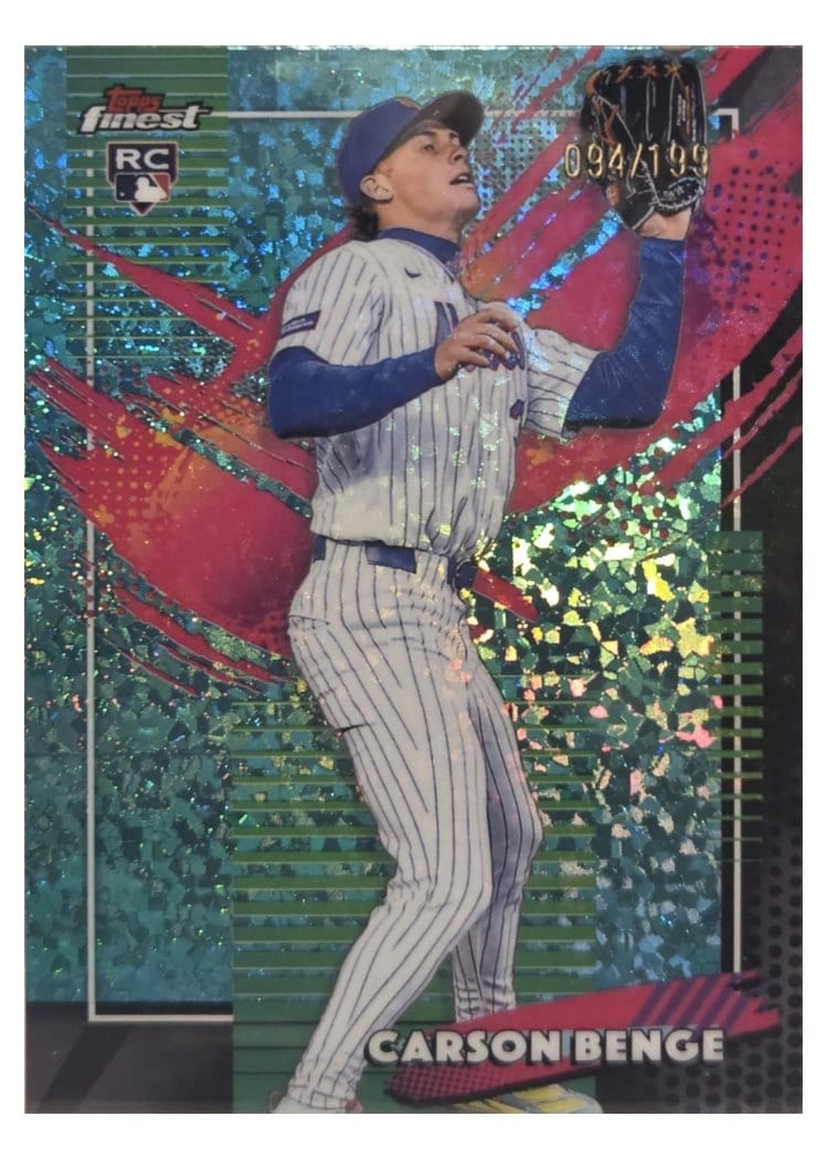 2026 Topps Finest Carson Benge #258 card