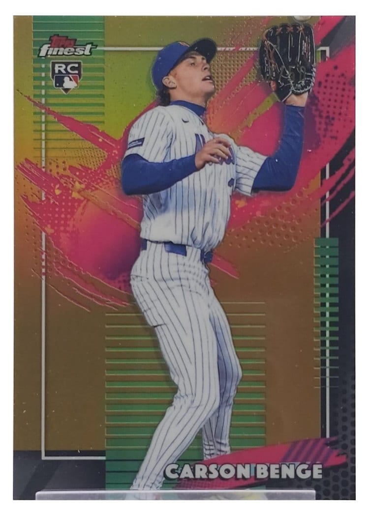 2026 Topps Finest Carson Benge #258 card
