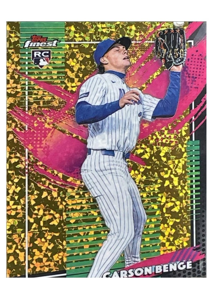 2026 Topps Finest Carson Benge #258 card