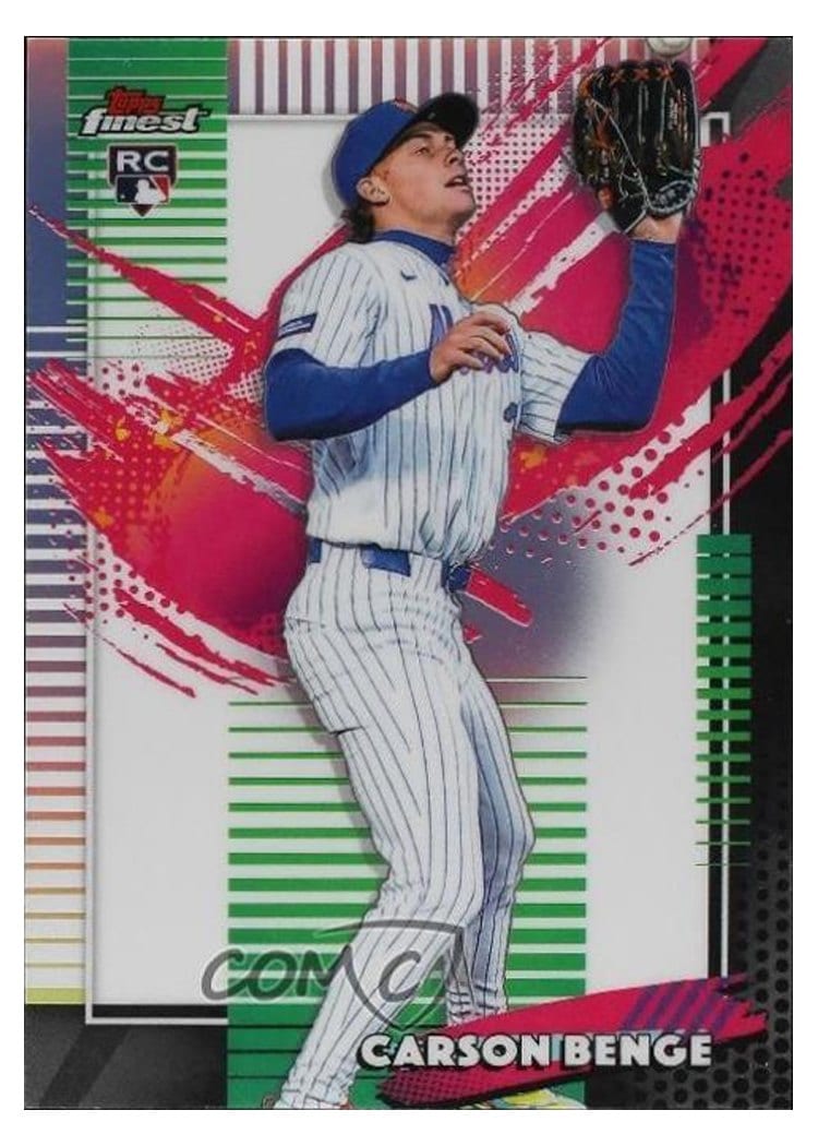 2026 Topps Finest Carson Benge #258 card