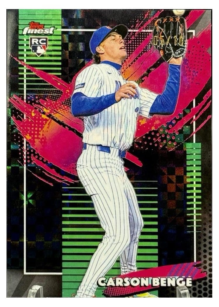 2026 Topps Finest Carson Benge #258 card