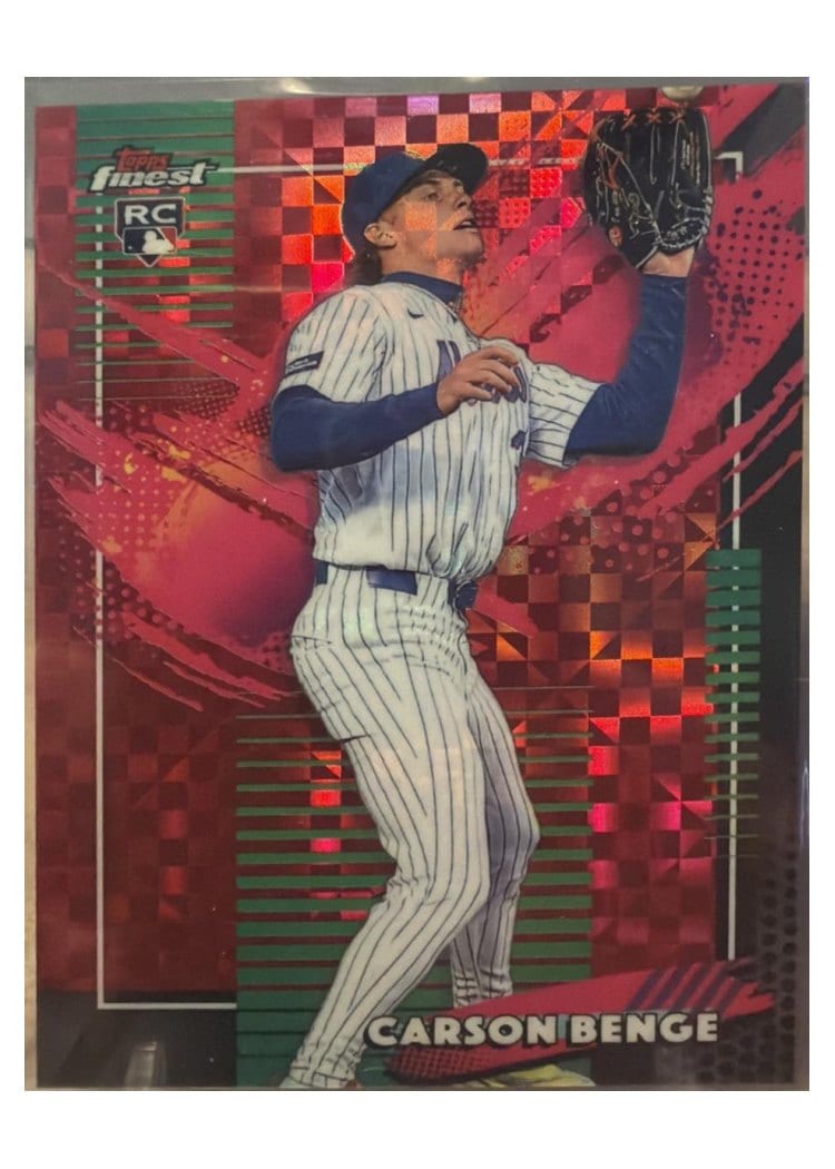 2026 Topps Finest Carson Benge #258 card