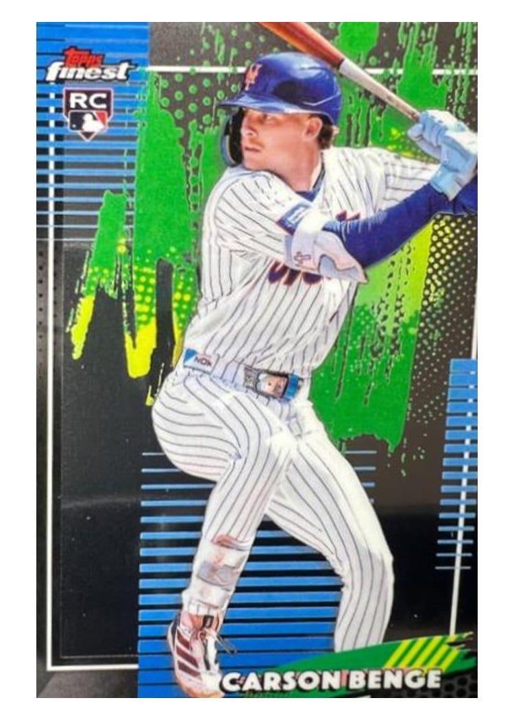 2026 Topps Finest Carson Benge #59 card