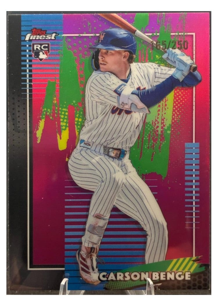 2026 Topps Finest Carson Benge #59 card