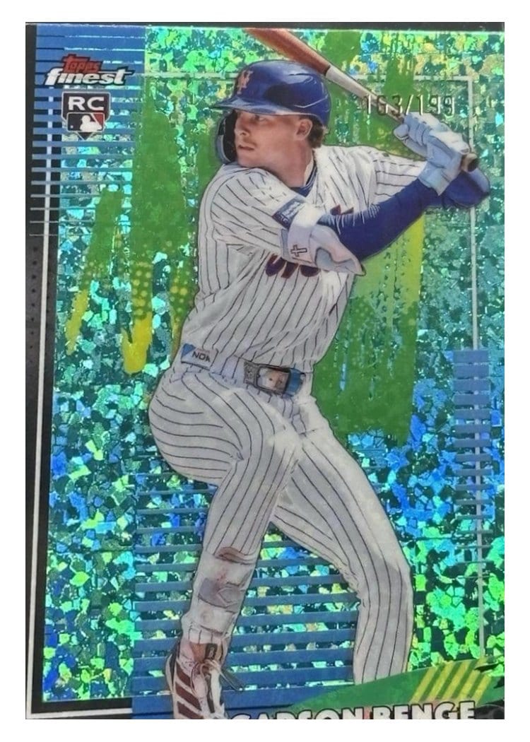 2026 Topps Finest Carson Benge #59 card