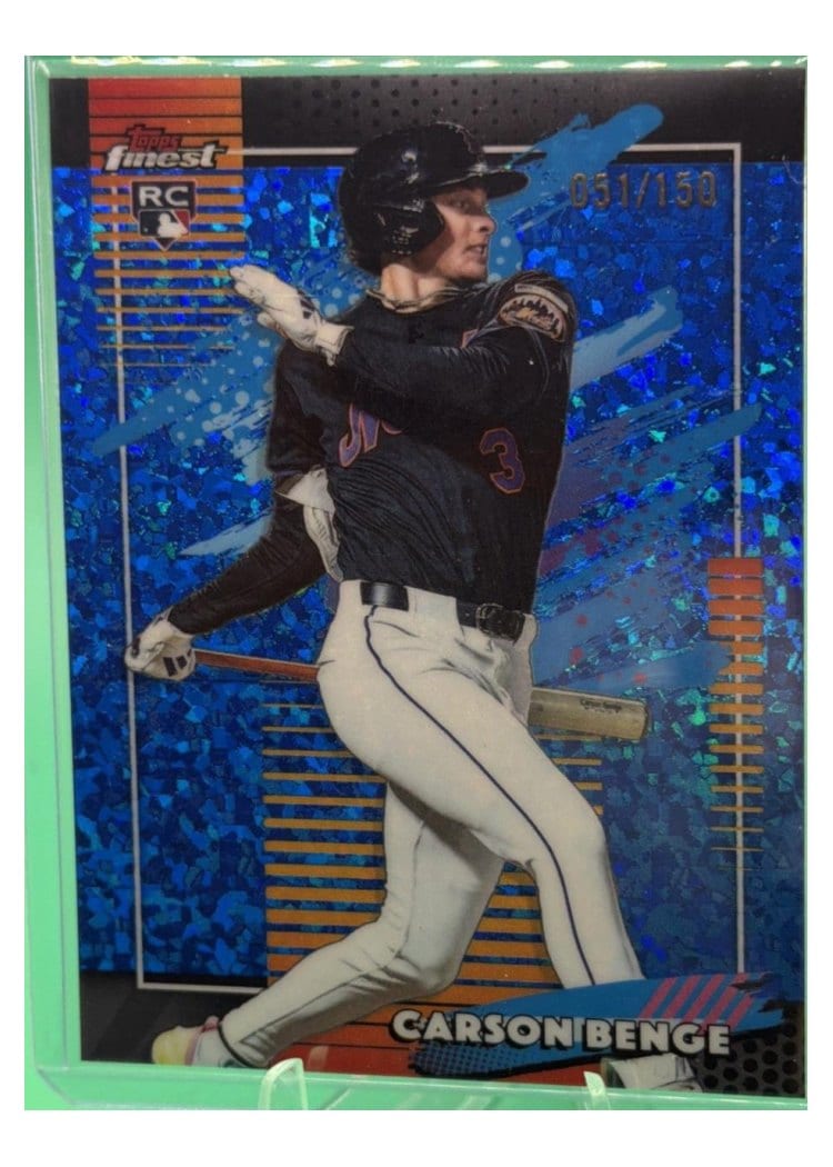 2026 Topps Finest Carson Benge #59 card