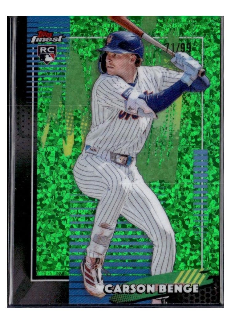 2026 Topps Finest Carson Benge #59 card