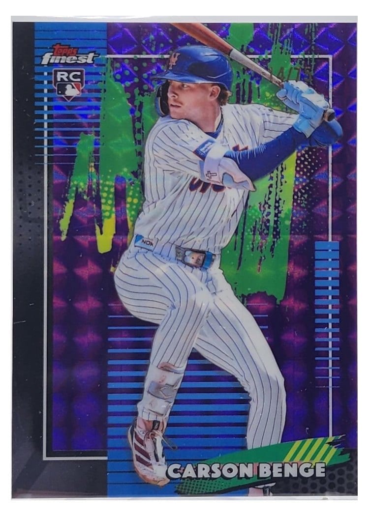 2026 Topps Finest Carson Benge #59 card