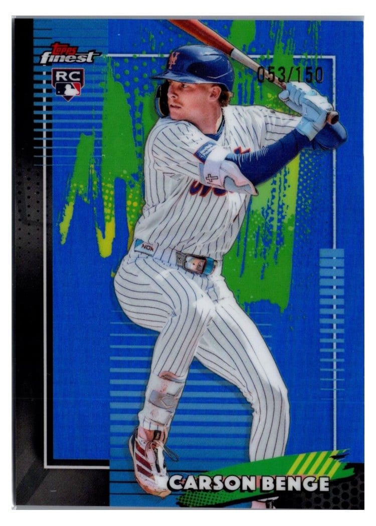 2026 Topps Finest Carson Benge #59 card