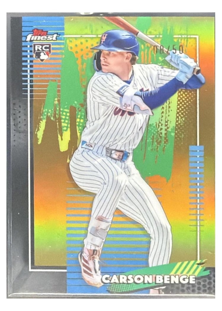 2026 Topps Finest Carson Benge #59 card