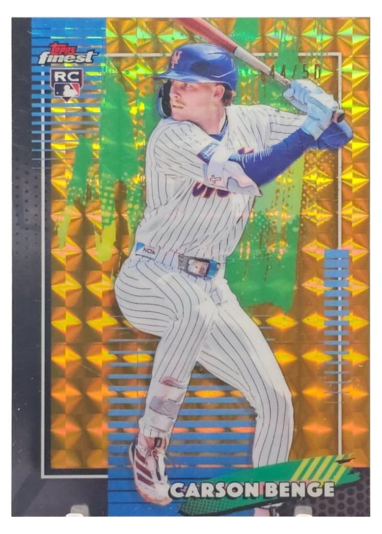 2026 Topps Finest Carson Benge #59 card