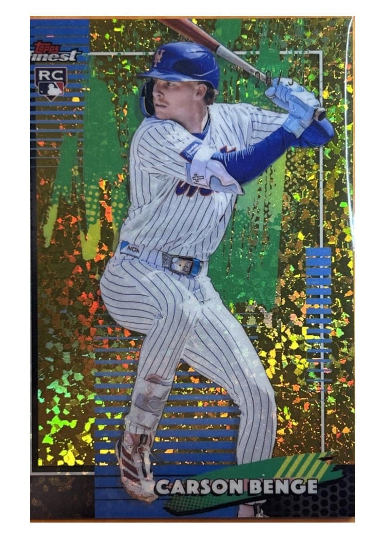 2026 Topps Finest Carson Benge #59 card
