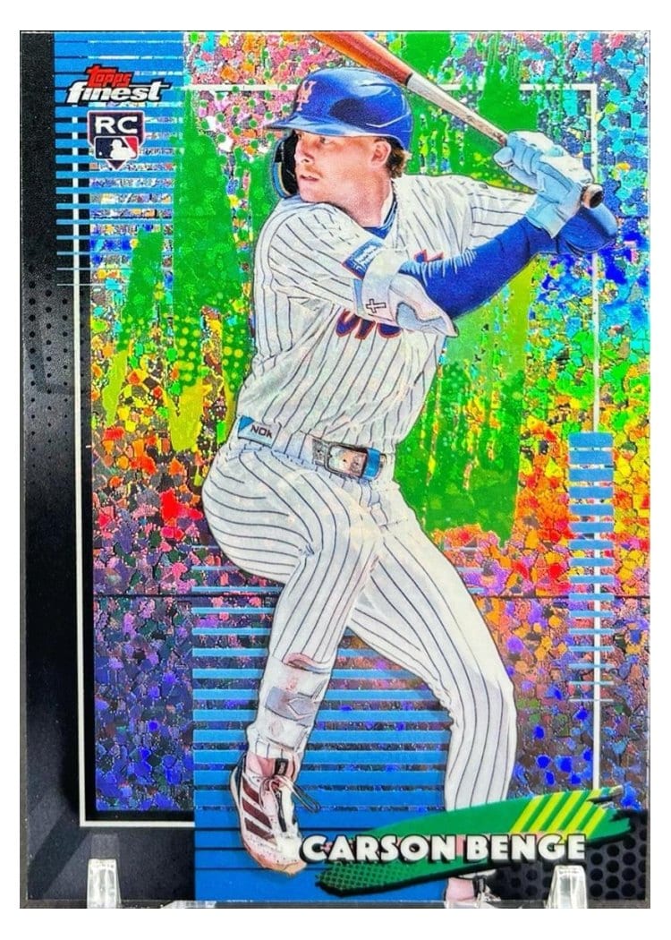 2026 Topps Finest Carson Benge #59 card