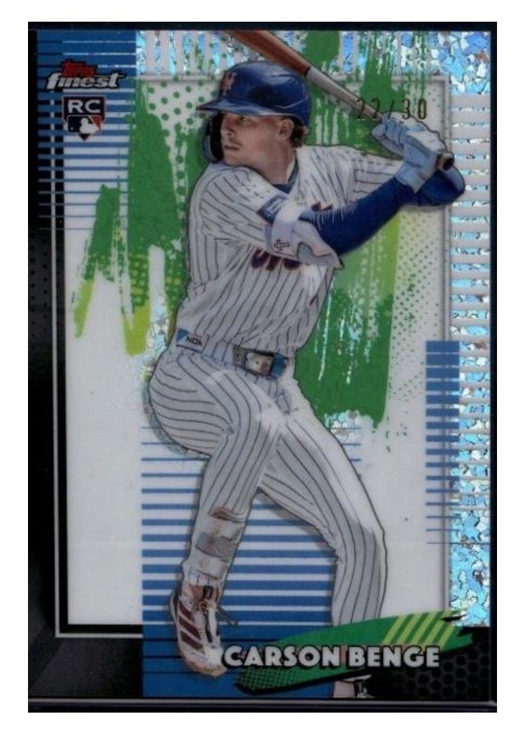 2026 Topps Finest Carson Benge #59 card