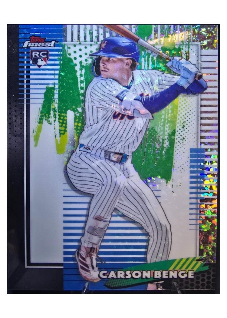 2026 Topps Finest Carson Benge #59 card