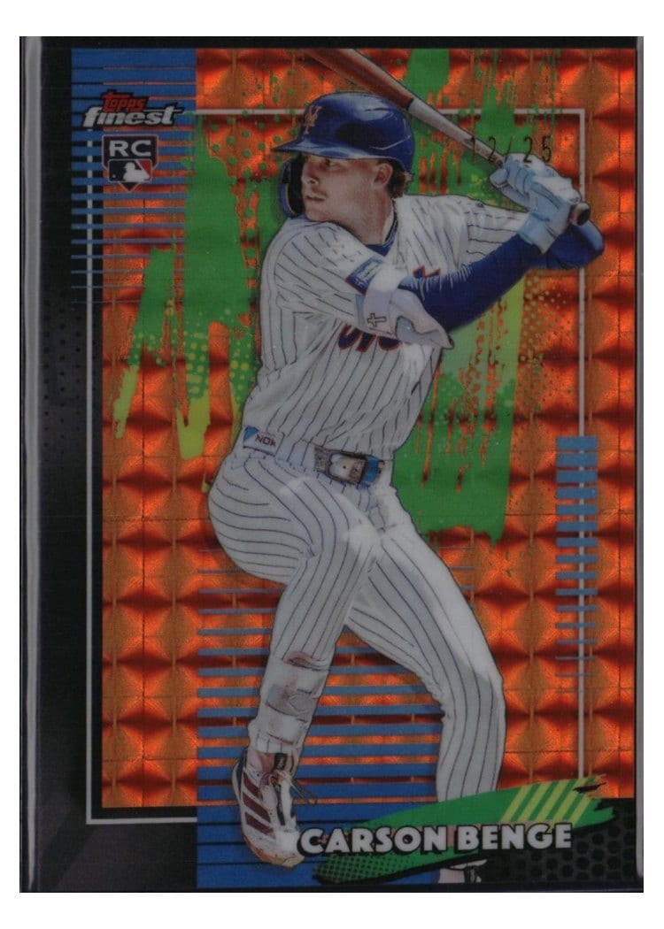 2026 Topps Finest Carson Benge #59 card