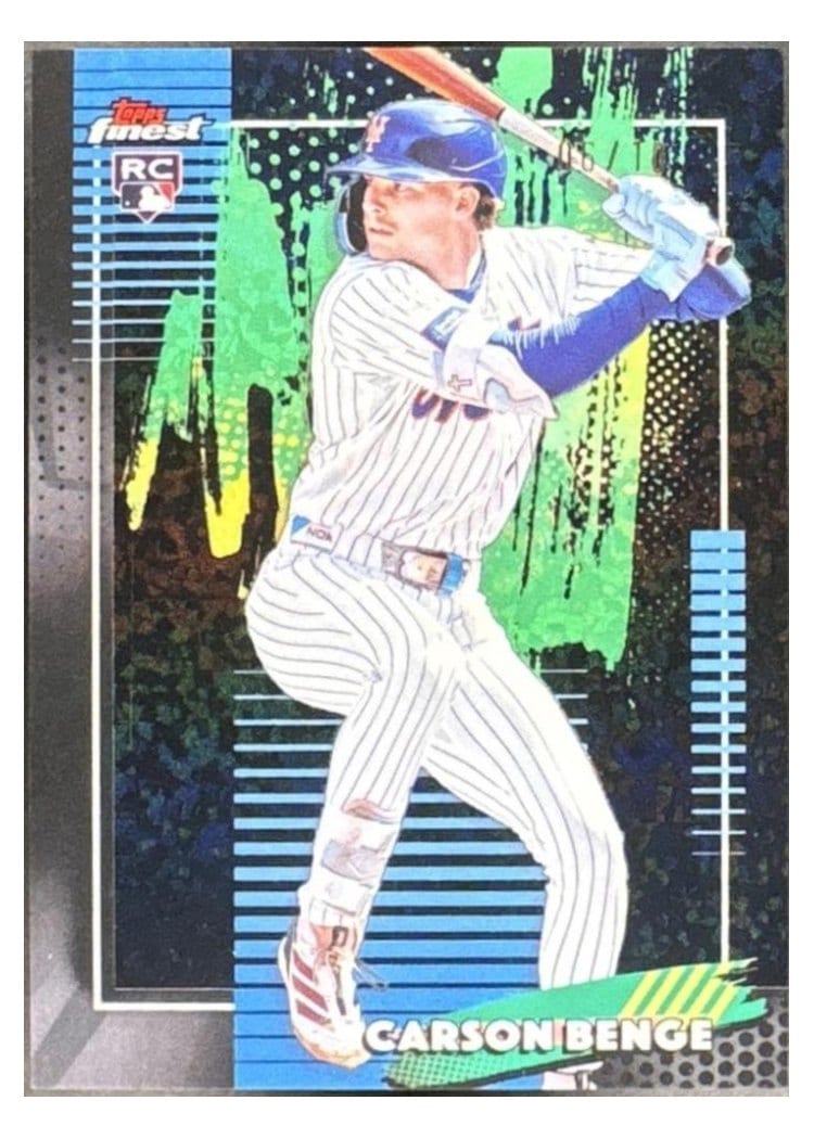 2026 Topps Finest Carson Benge #59 card