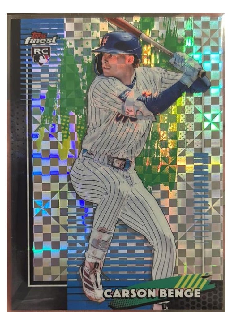 2026 Topps Finest Carson Benge #59 card