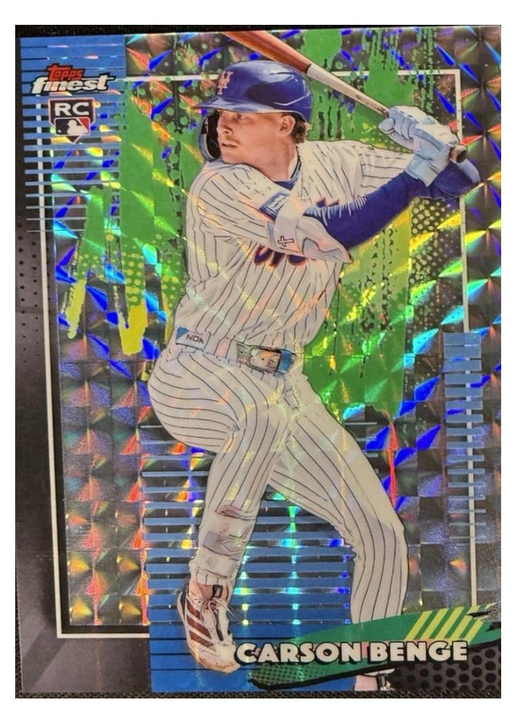 2026 Topps Finest Carson Benge #59 card
