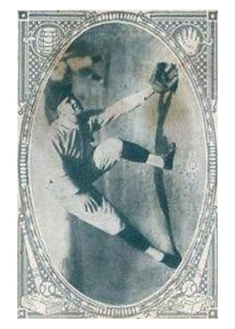 1922 E120 American Caramel Carson Bigbee card