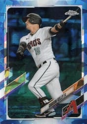 2021 Topps Chrome Sapphire Edition Base Set Carson Kelly #447 card