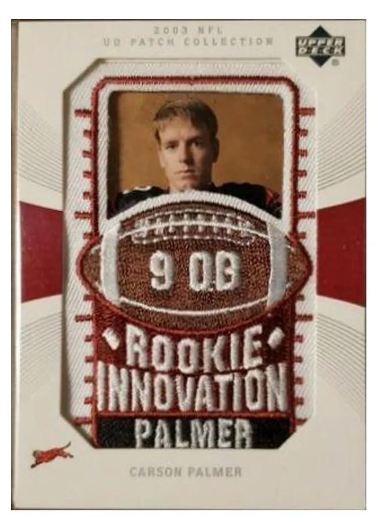 2003 Upper Deck Patch Collection Carson Palmer #133 card
