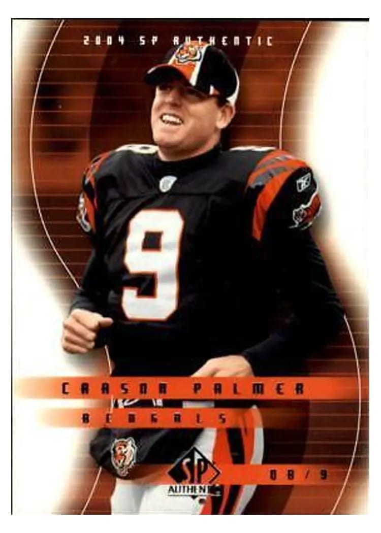 2004 SP Authentic Carson Palmer #19 card