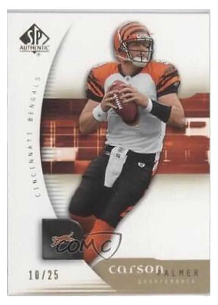 2005 SP Authentic Carson Palmer #17 card