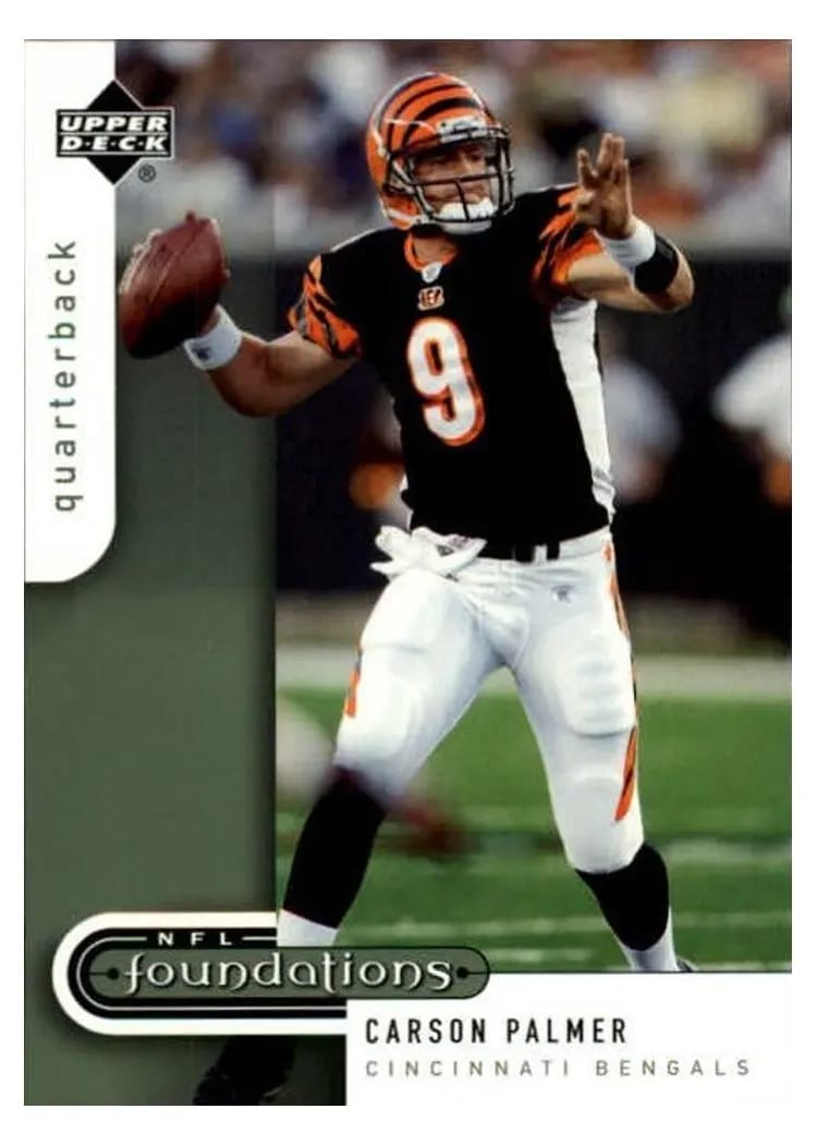 2005 Upper Deck Foundations Carson Palmer #21 card