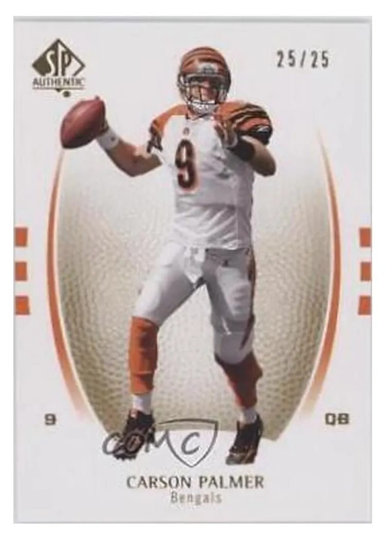 2007 SP Authentic Carson Palmer #16 card