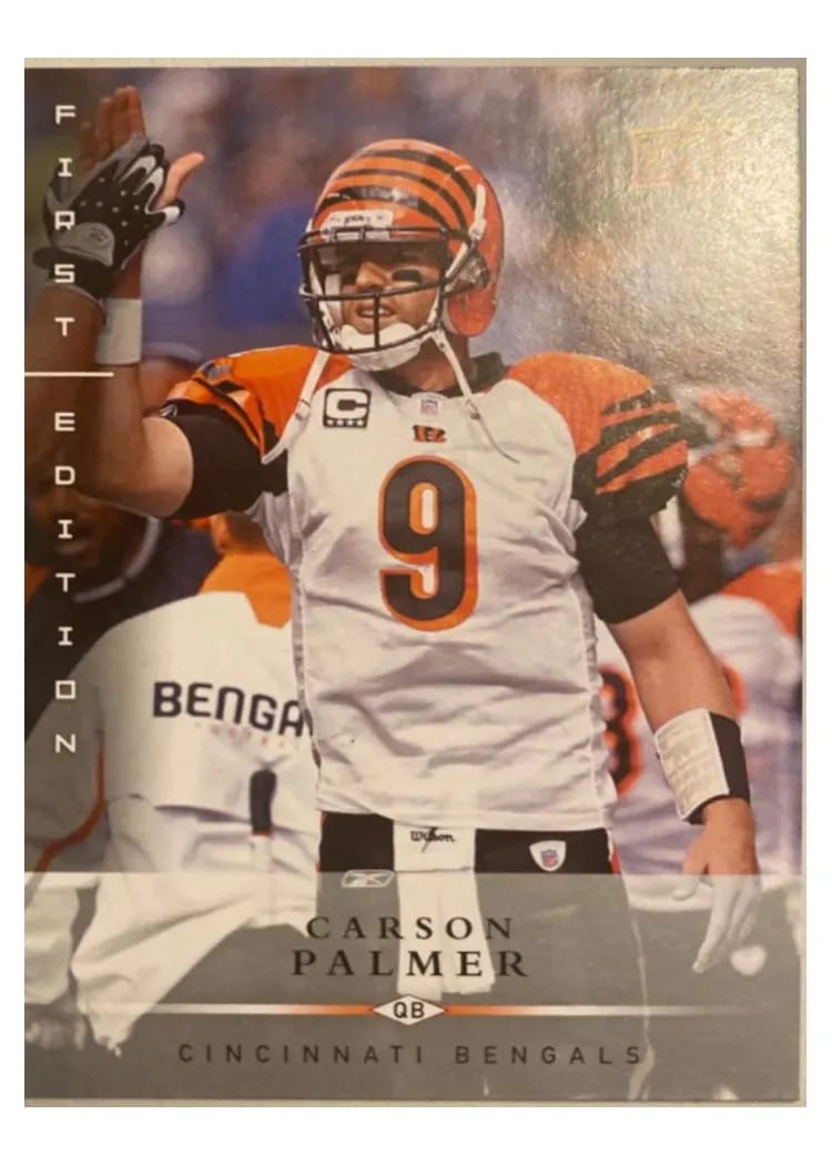 2008 Upper Deck First Edition Carson Palmer #30 card