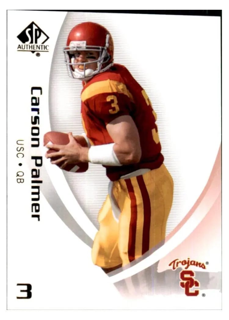 2010 SP Authentic Carson Palmer #17 card