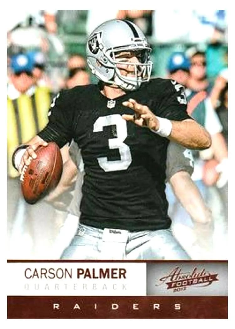 2012 Panini Absolute Carson Palmer #69 card