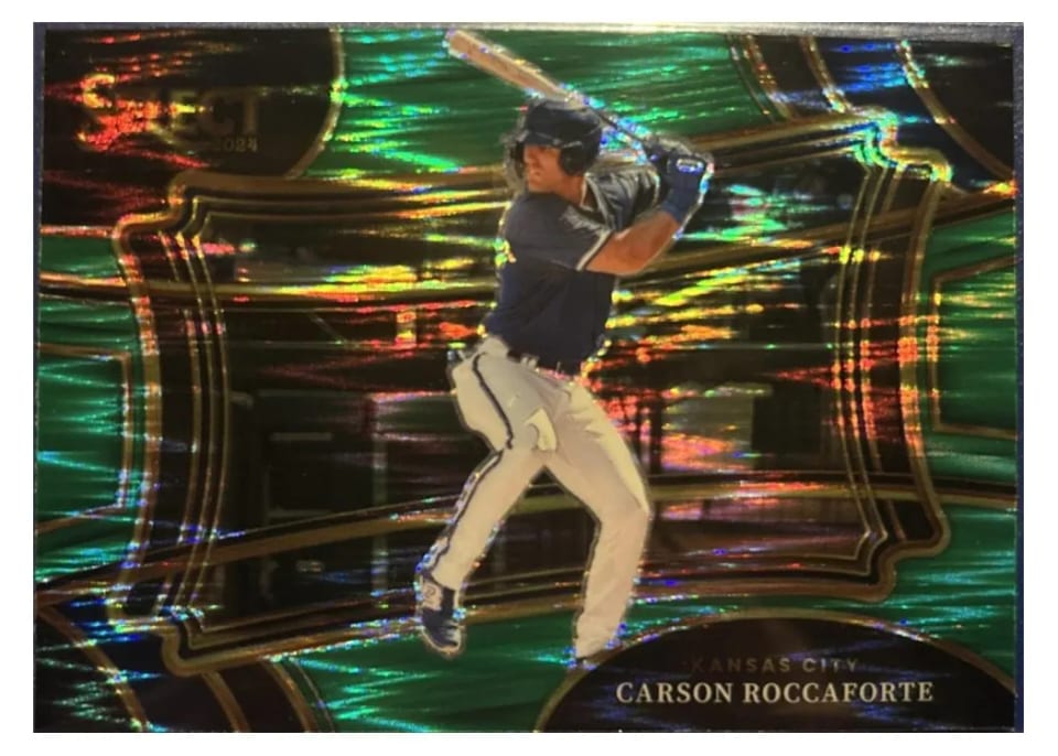 2024 Panini Select Diamond Carson Roccaforte #6 card